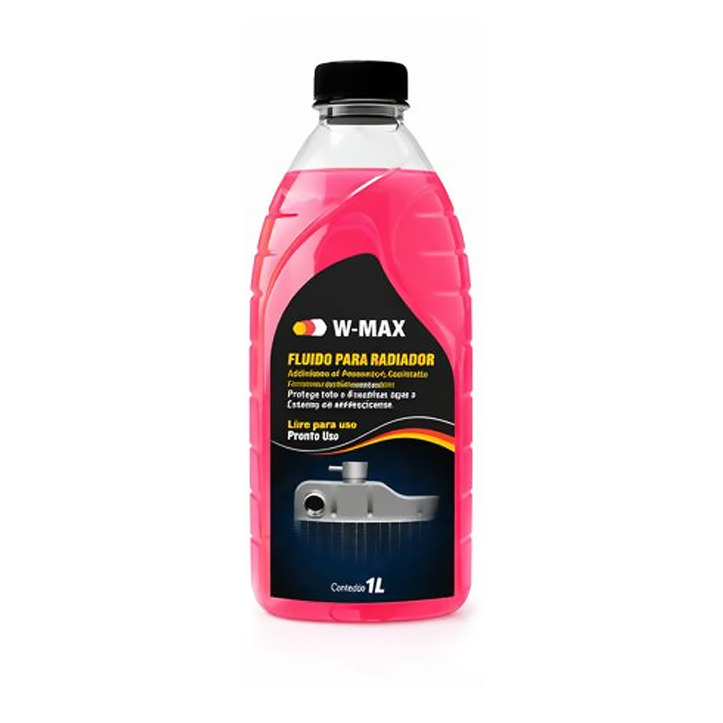 Fluido para Radiador W-MAX 1L Pronto Uso WURTH