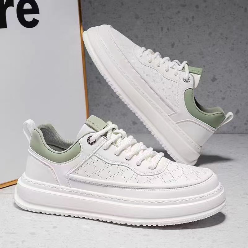 Sapatos masculinos primavera inverno respirável leve sola macia sapatos brancos sapatos casuais masculinos All-Match tên