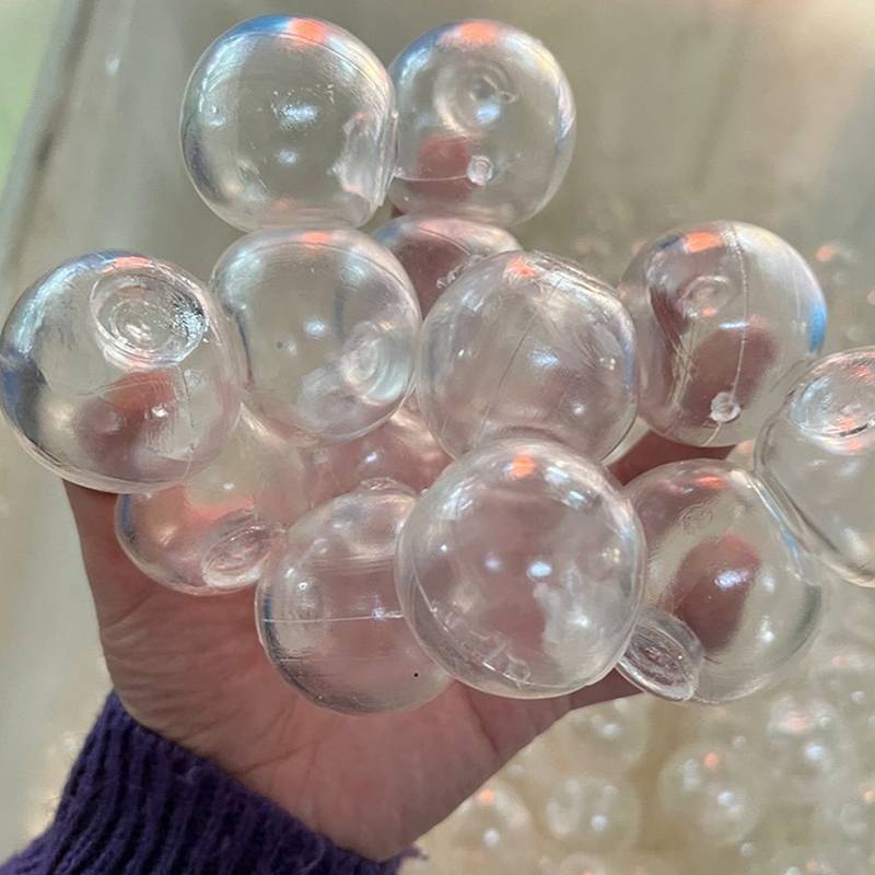[RAVO] 1 Pc Esfera Jóias TRP Moldes De Fundição Ferramentas DIY Bola Vazia Pele Artesanal Dpressão Brinquedo De Recupera