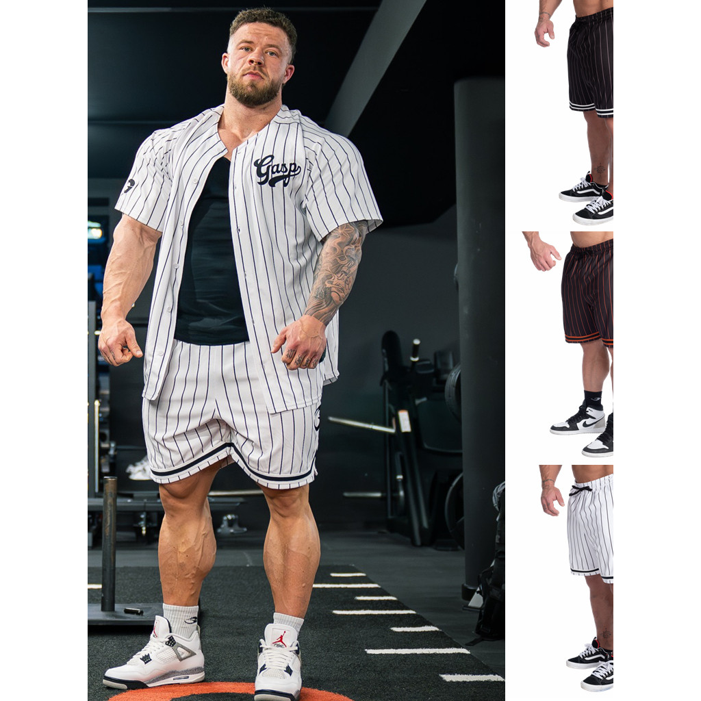 GASP Novo Estilo Respirável Absorvente de Umidade Wicking Secagem Rápida Esportes Musculação Fitness Lazer