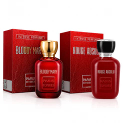 Kit 2 Perfumes Paris Elysees Femininos Bloody Mary + Rouge Absolut EDT 100ml