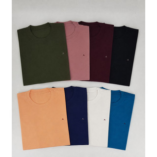 Camiseta Básica Algodão Masculina Manga Curta Casual