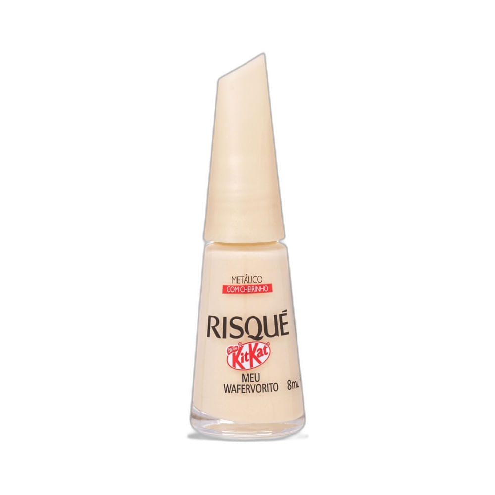 Esmalte Risqué & KitKat Meu Wafervorito