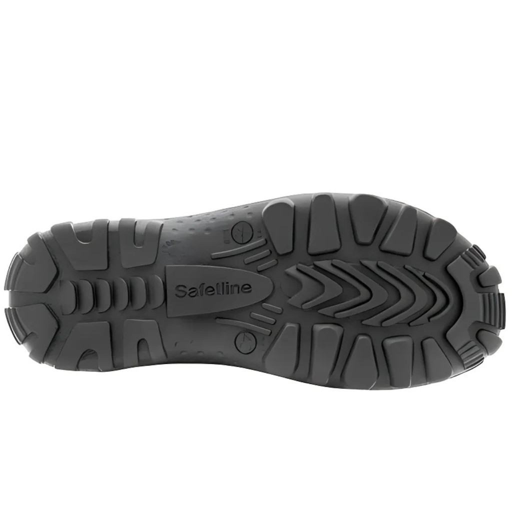 BOTA SEGURANÇA SAFETLINE MIURA BICO PVC COURO PRETO CA 12783 — imagem 2 de 2