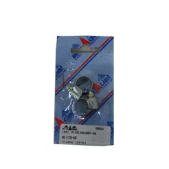 Abraçadeira aço c. 9 a 13 mm p/ mangueira 1/4pol 2pçs Arcom