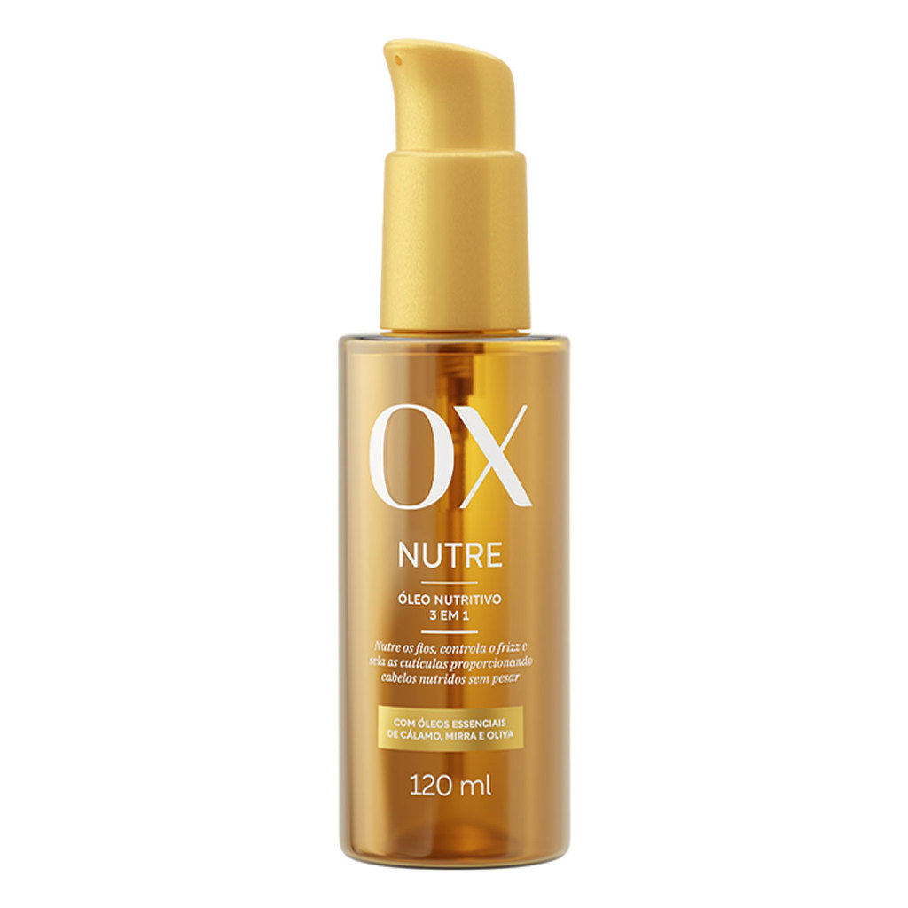 Óleo Nutritivo Ox Nutre 3 em 1 120ml