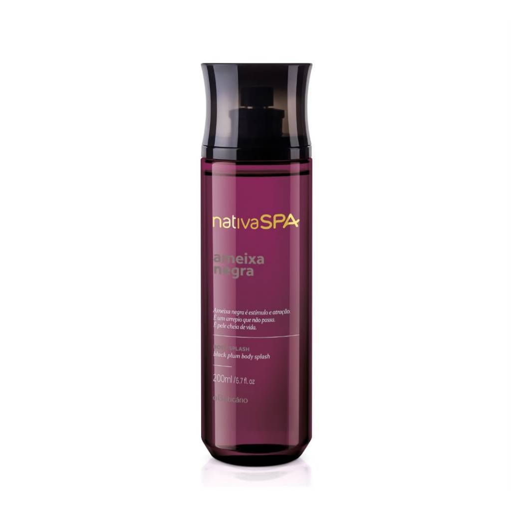 Nativa Spa Ameixa Negra Body Splash 200ml – Aroma Envolvente