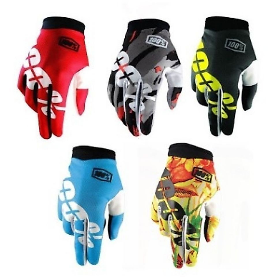 Luvas Da Motocicleta 100% Esporte Dedo Completo Moto Luvas De Ciclismo De Motocross Luva Mtb Mittens De Corrida 100% YZZ
