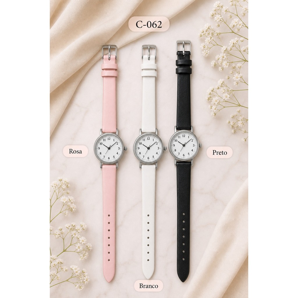 Relógio Feminino Minimalista para Uso Diário