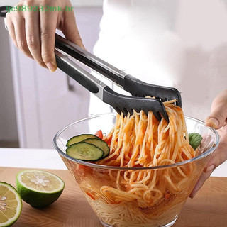 [MYBR] Pinças De Macarrão De Aço Inoxidável Com Alça Antiderrapante Mandril Resistente Ao Calor Fácil De Armazenar Multi