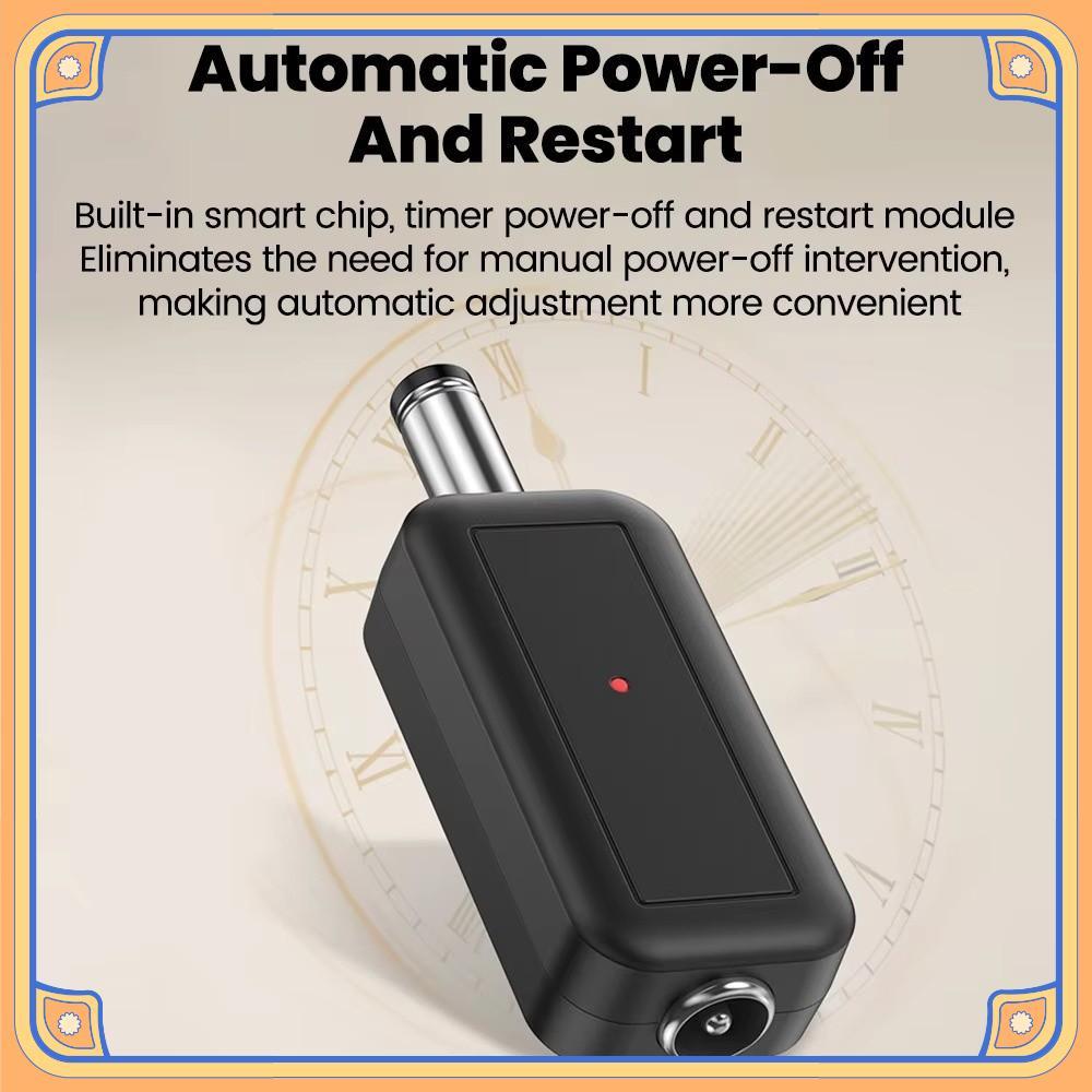 Roteador De Reinicialização Automática  WiFi , Ferramenta De Energia DC 5V-24V , Linha De Controle 24H 5.5x2.1mm