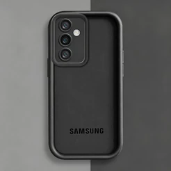 Capa MaciaSilicone Prova Choque Logotipo Para Samsung A07 A17 A56 A36 A55 A54 A16 A15 A14 A05S A51 A52 A34 A35 A32 A13
