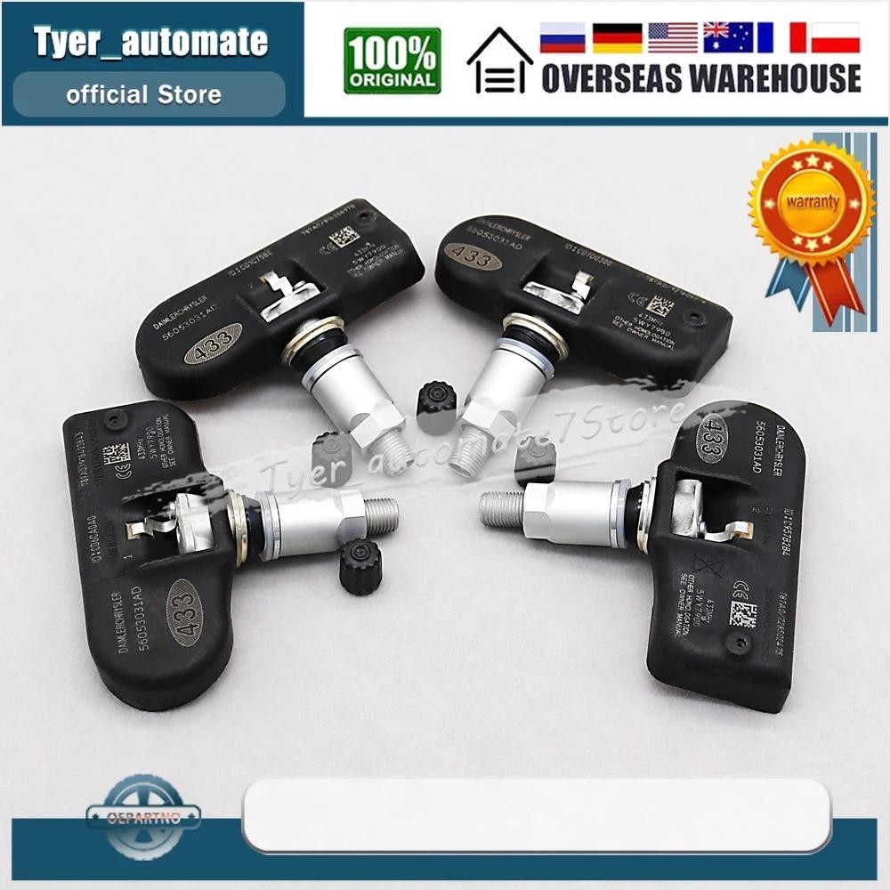 4 Peças Para Chrysler 200 Sebring Dodge Avenger Calibre Viagem Carregador Sistema De Monitoramento De Pressão Dos Pneus 