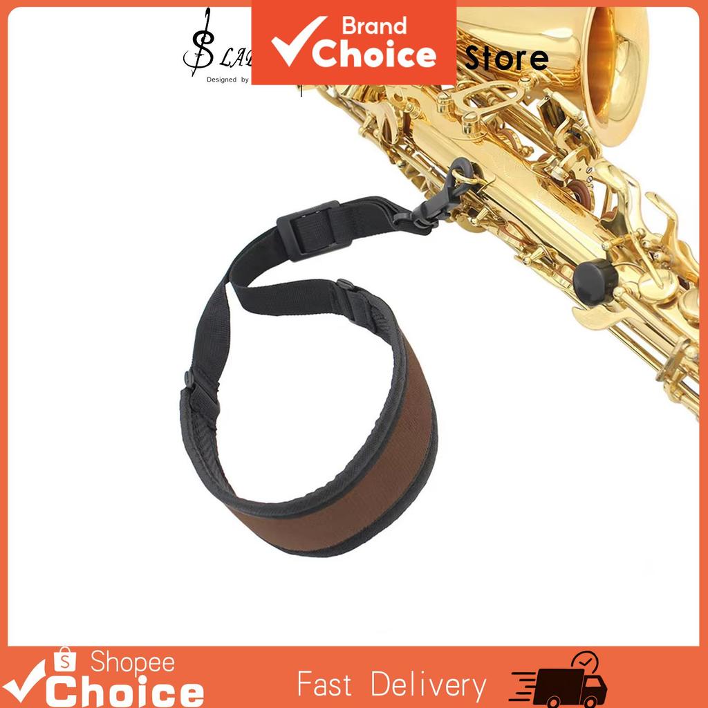 SLADE Saxofone Alça De Pescoço Universal Cinto De Ombro Alto Tenor Sax Arnês De Algodão Elástico Instrumento De Sopro Ac