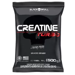 Creatine Turbo - Refil 500g - Black Skull