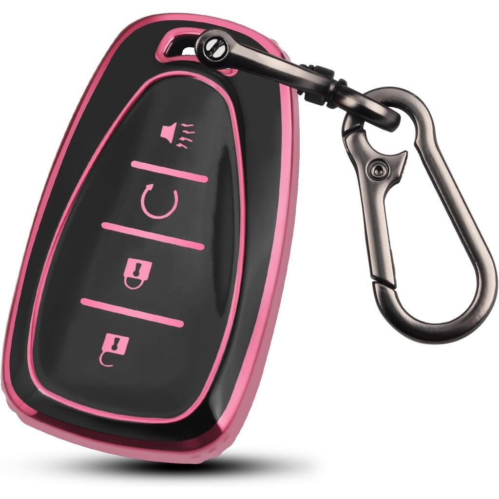 Para Capa De Chaveiro Chevy Com , Chave De TPU Macio Proteção Total De 4 Botões Equinox Malibu Traverse Blazer Camaro Im