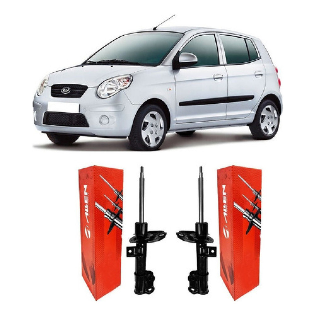 Par Amortecedor Dianteiro Kia Picanto 2006 Até 2011