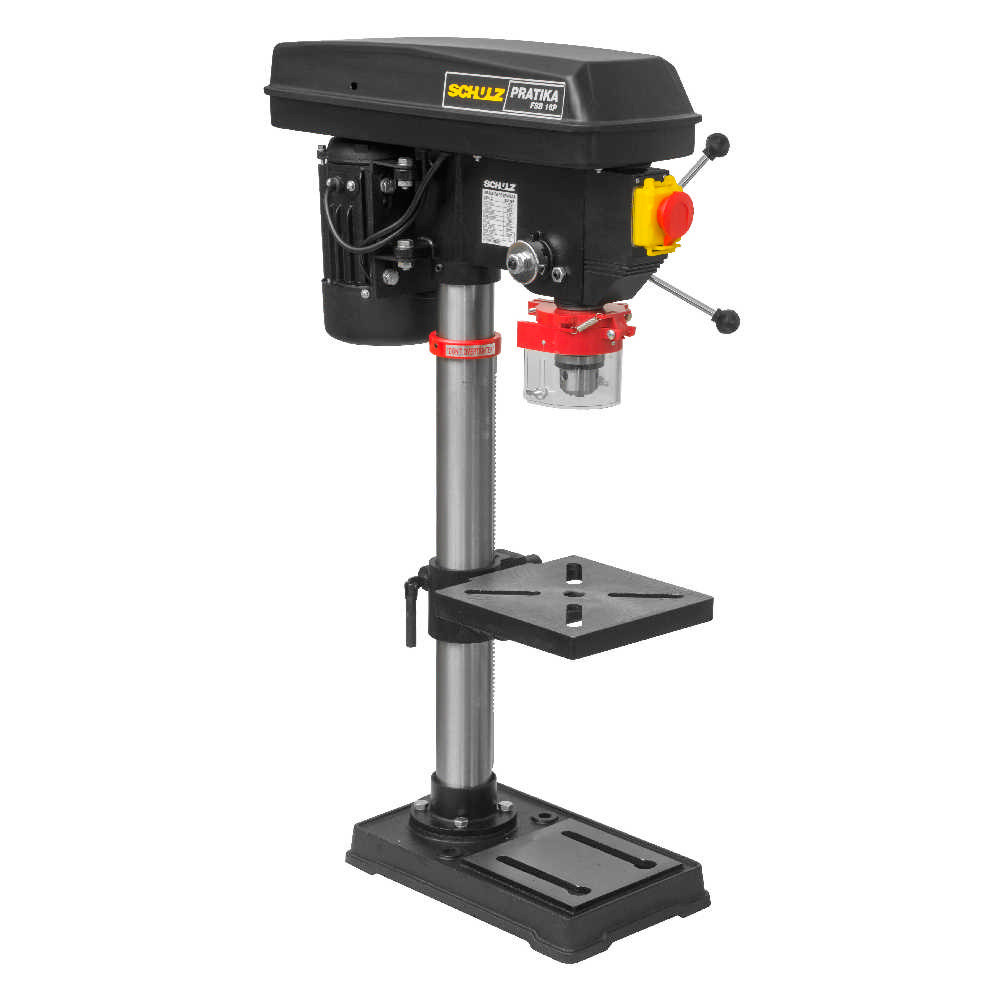 Furadeira de bancada 1/2 hp mandril de 5/8" monofásica - FSB16P Pratika - Schulz (220V)