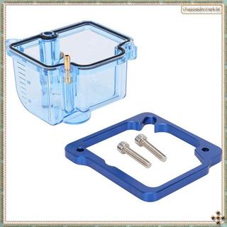 [Ykr] Carburador De Motocicleta Transparente Flutuante Copo De Óleo Tampa Da Base Do Para PWK 28-34mm Azul