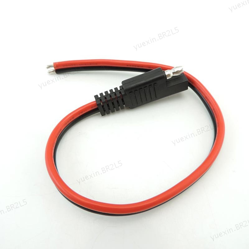 Cabo De Extensão SAE 30CM 14AWG , Conector De Desconexão De Cobre Rápido , Adaptador De Energia , DC Para Bateria Automo