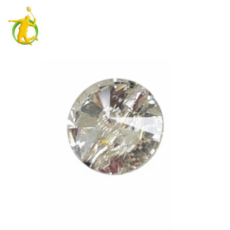 [Asiyy] Haste De Cristal Com Botão De Strass Dourado Para Malhas , Suéteres De Caxemira , Suprimentos Decorativos De Cos