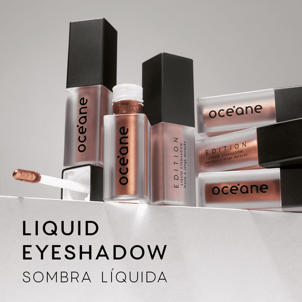 Sombra Líquida Cobre Metalizada - Liquid Eyeshadow Sheen Océane Edition 4g · foto 2