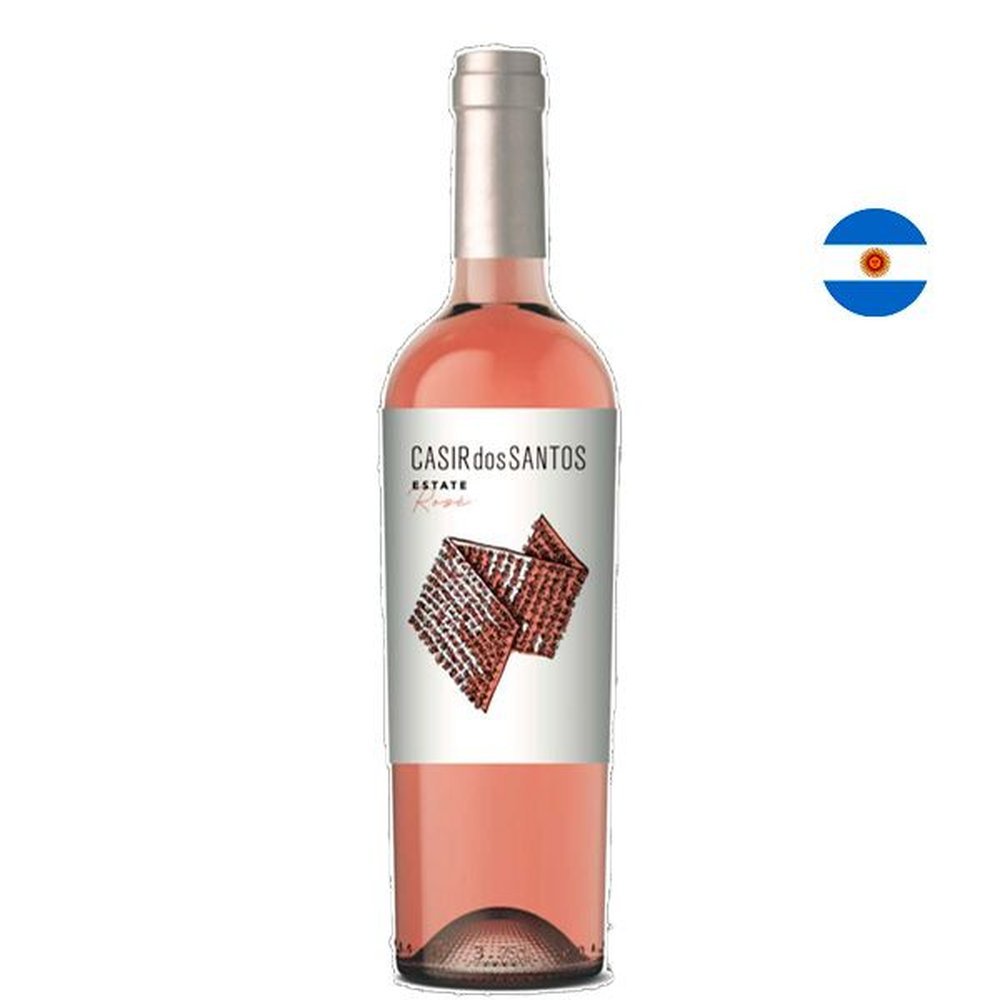 Vinho Rosé Argentino Casir dos Santos Estate Malbec Rosé