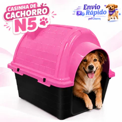 Casa Casinha Para Cachorro N5 Pet Cães e Gatos Confortável