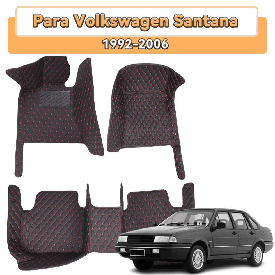 Tapete De Carro 3D Para Volkswagen Santana 1992-2006 .