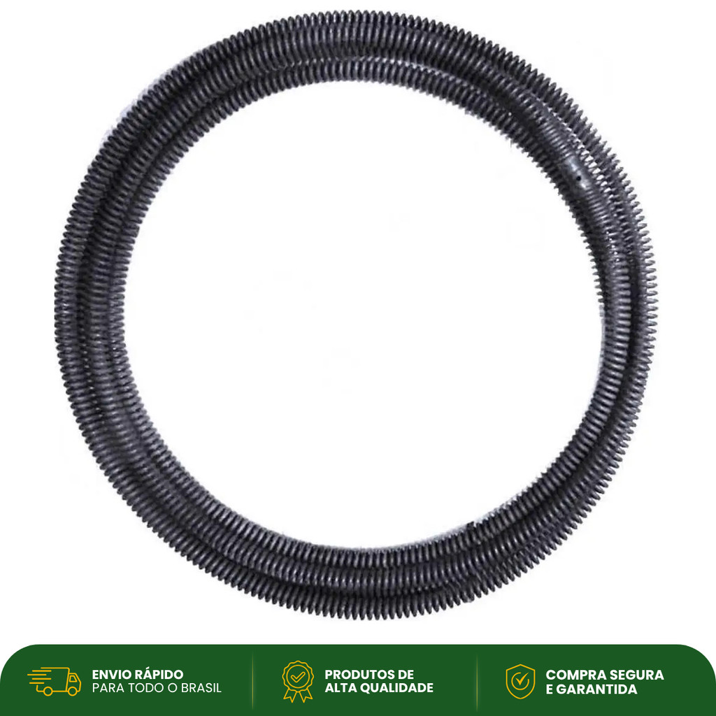 Cabo Com Mola Para Desentupidora FPF 30 50 e 500 Bitola 5/8 Comprimento 5m
