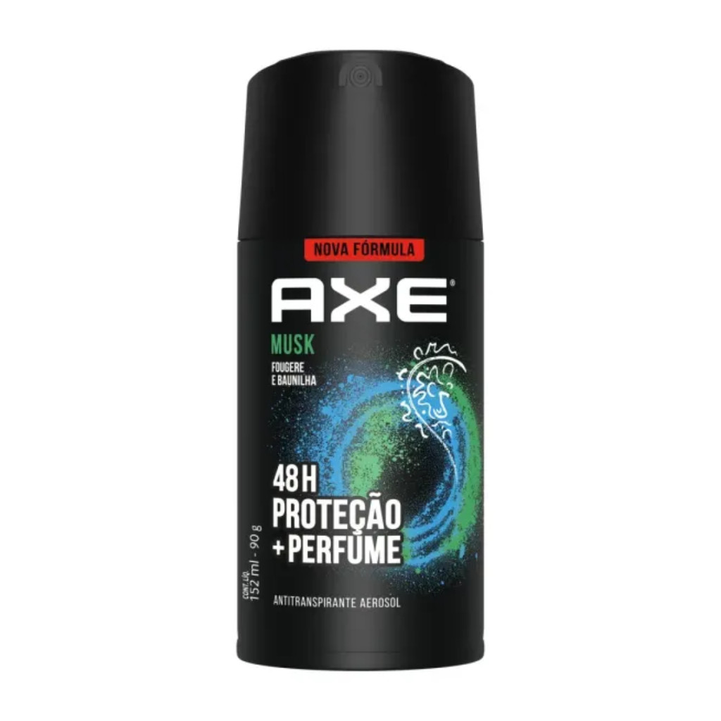 Desodorante Antitranspirante Axe Musk Masculino 152ml