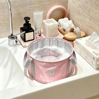 Bacia de água dobrável para viagem, portátil, viagem de negócios, Hotel, lavanderia, ferramenta útil, bacia dobrável, pr