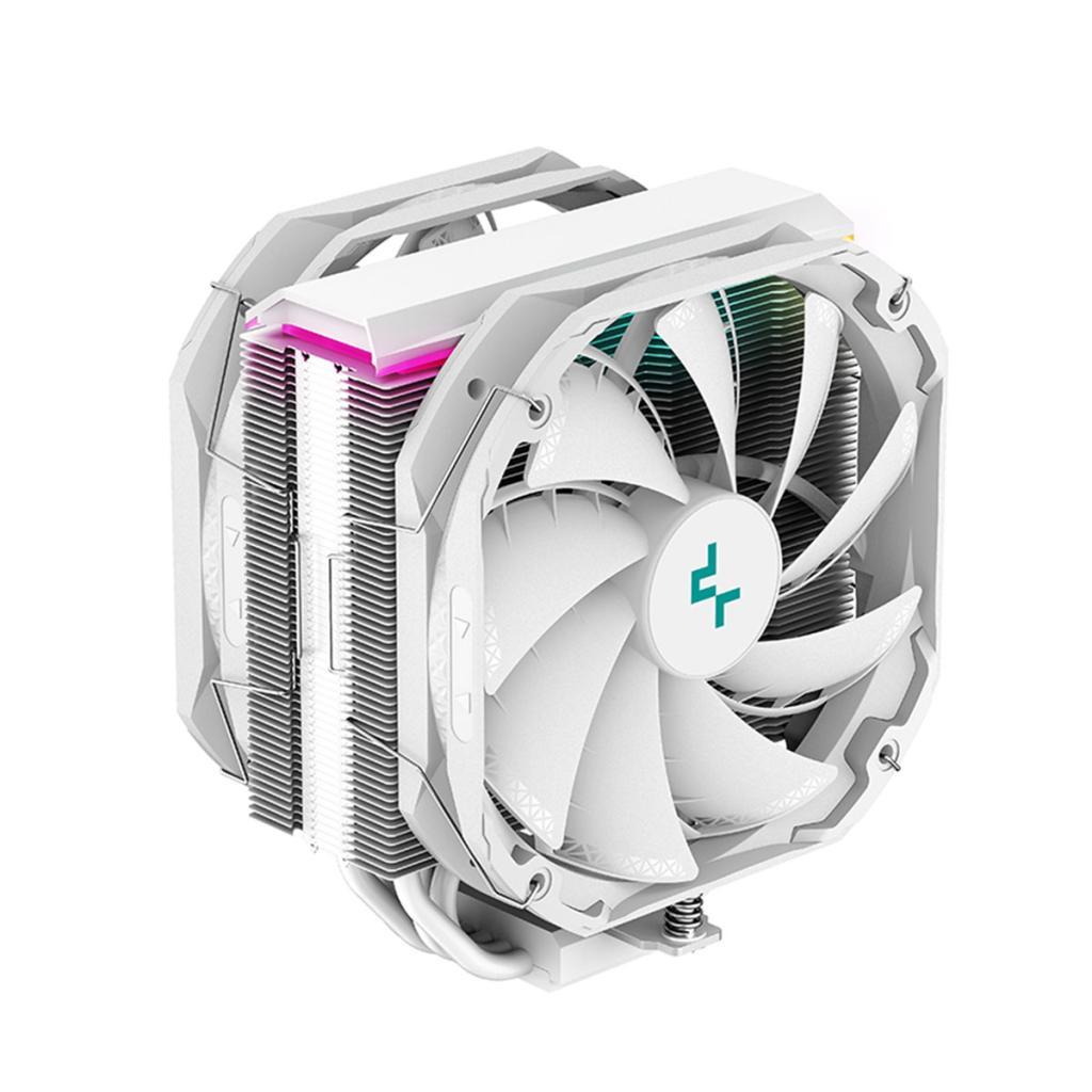 COOLER PROCESSADOR AMD/INTEL DEEPCOOL AS500 PLUS WH BRANCO R-AS500-WHNLMP-G
