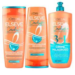 Kit Elseve Cachos Dos Sonhos - 3 Produtos