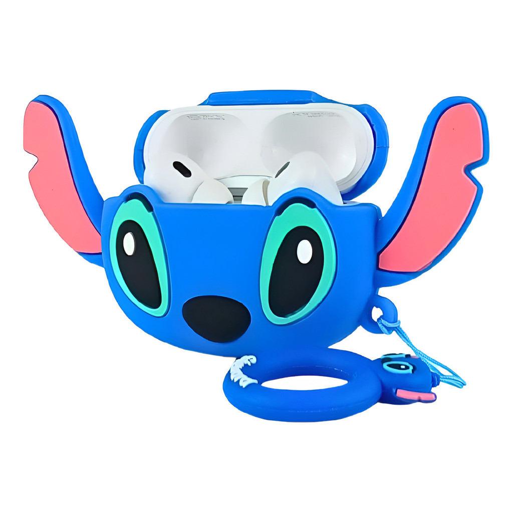Fone Sem Fio Bluetooth + Estojo Protetor Stitch