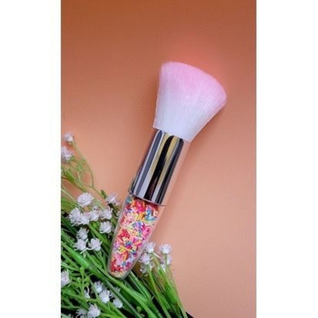 Pincel Espanador De Pó Unhas De Gel Fibra CORES ALEATORIA (S15)