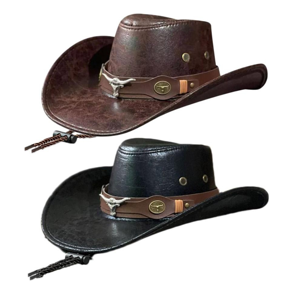 Chapéu Country Americano Cowboy Rodeio Barretos Sertanejo Cowgirl