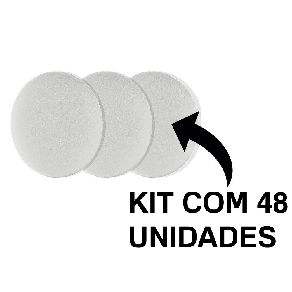 Kit 48 Unidades Absorvente Reutilizável Lavável Protetor Seio Amamentação Conforto Gestante Lactante em Oferta na Shopee