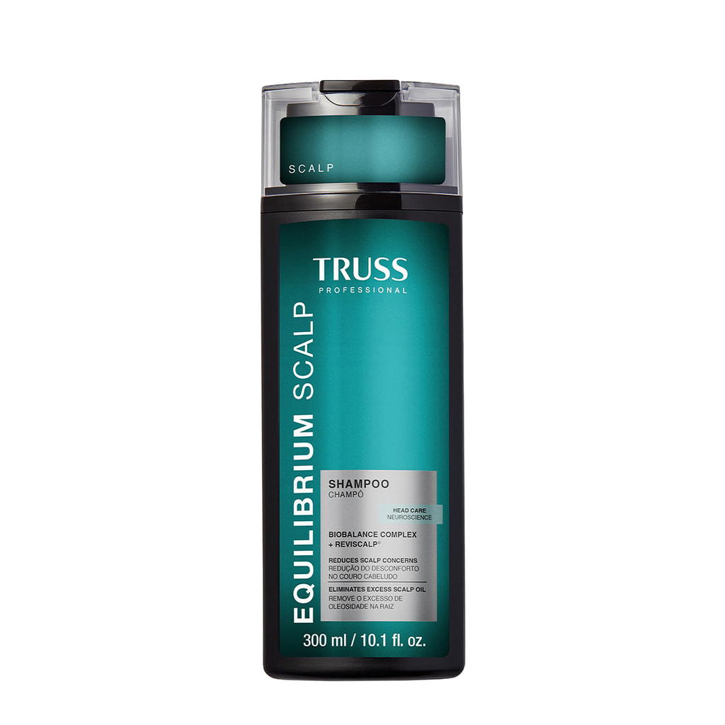 Truss Equilibrium Scalp - Shampoo 300ml em Oferta na Shopee