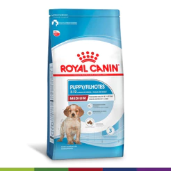 Ração Seca Medium Puppy para Cães Filhotes de Porte Médio - 12 KG Royal Canin