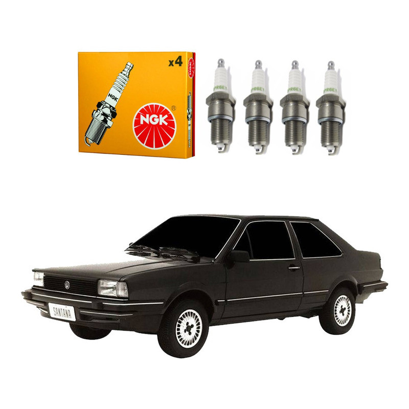 Jogo Velas Ngk Santana 1.8 2.0 1984 A 1994 em Oferta na Shopee