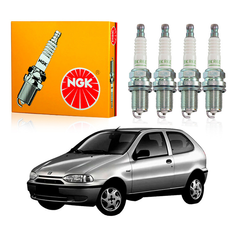 Jogo Velas Ngk Palio 1.0 1996 A 2000 em Oferta na Shopee