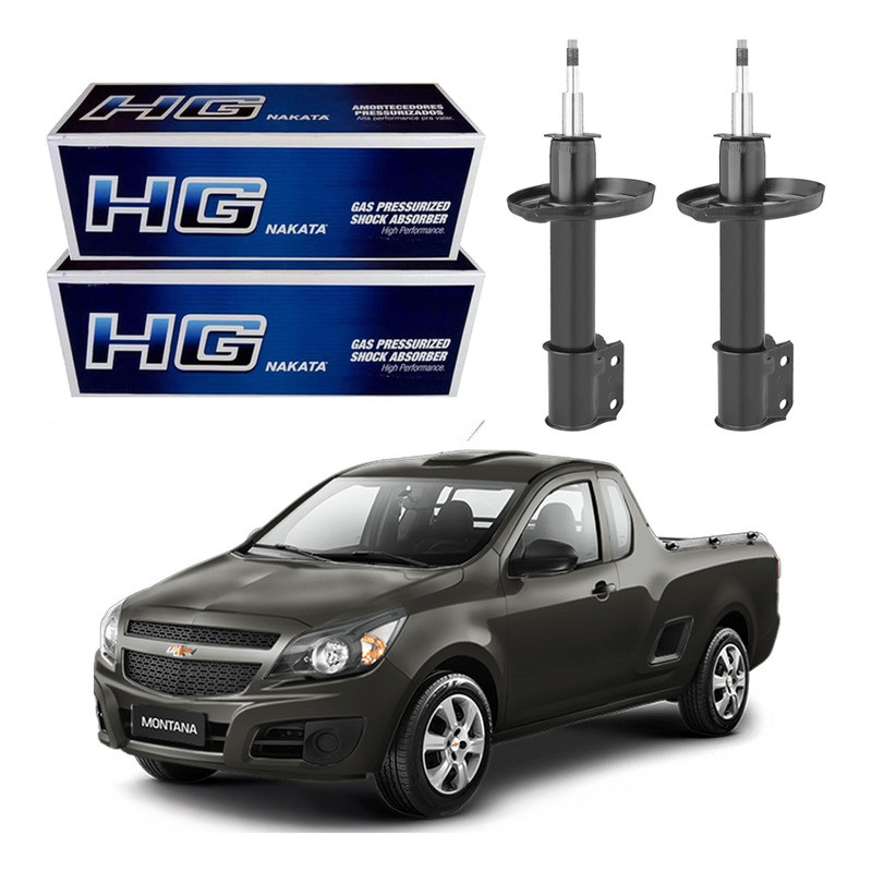 Par Amortecedor Dianteiro Nakata Montana 1.4 2011 A 2020 em Oferta na Shopee