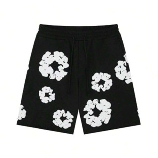 Shorts Moletom Floral 100% algodão de excelente qualidade em Oferta na Shopee