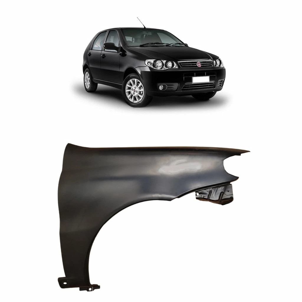 Paralama Dianteiro Palio 2004 2005 2006 A 2016 Pitbull Flex em Oferta na Shopee