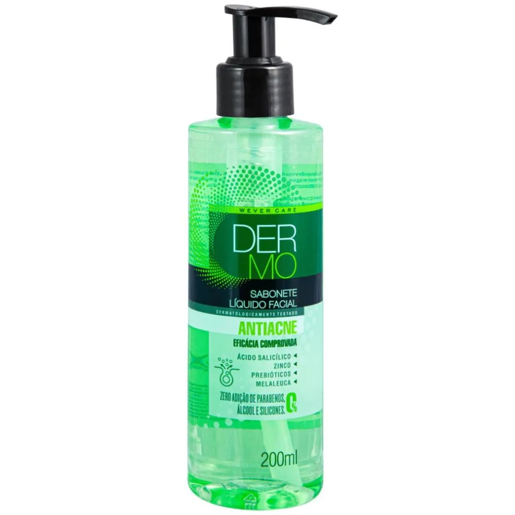 Sabonete Liquido facial Antiacne - Dermo