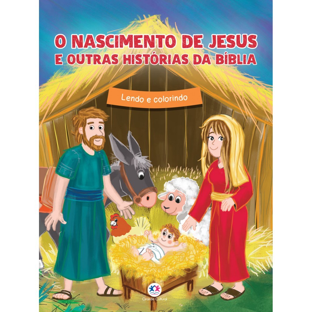 Livro O nascimento de Jesus e outras histórias da Bíblia em Oferta na Shopee