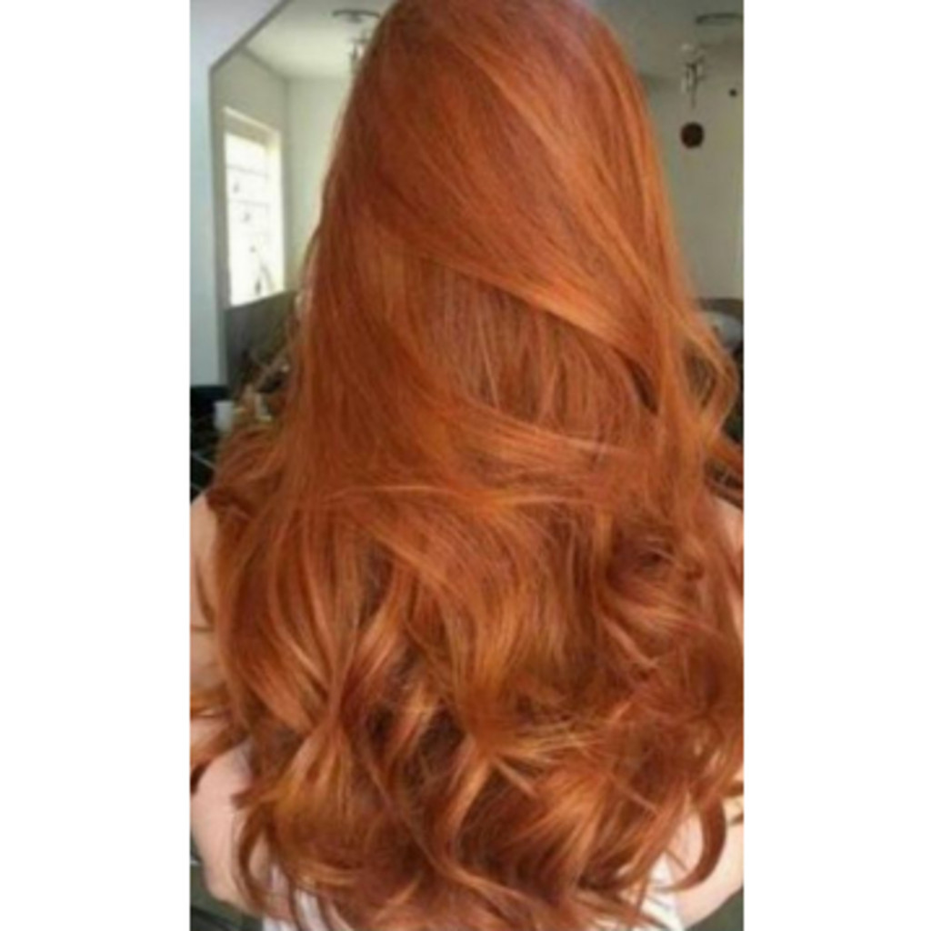 Cabelo Aplique Tic-tac Extensão Alongamento Cor Ruivo - Baratinha