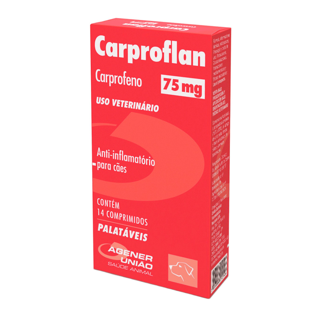 Carproflan 75mg 14 Comprimidos - Agener União