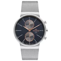 RELÓGIO TECHNOS MASCULINO SLIM PRATA VD36AB/1A